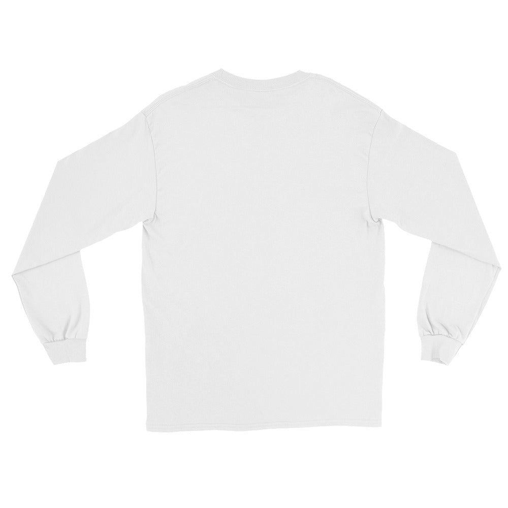 White long-sleeve shirt on a white background 